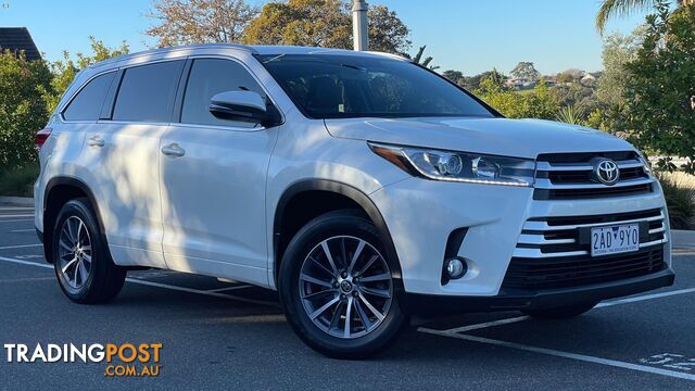 2017 TOYOTA KLUGER GXL  SUV