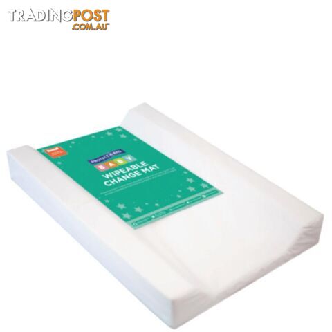 PVC Wipeable Change Mat with Cover - White