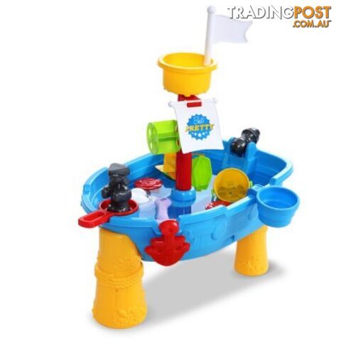 Outdoor Table Pirate Ship Childrens Sandpit