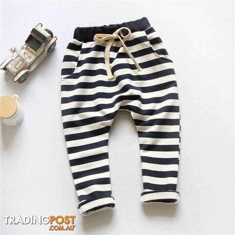 Stripe Harem Pants