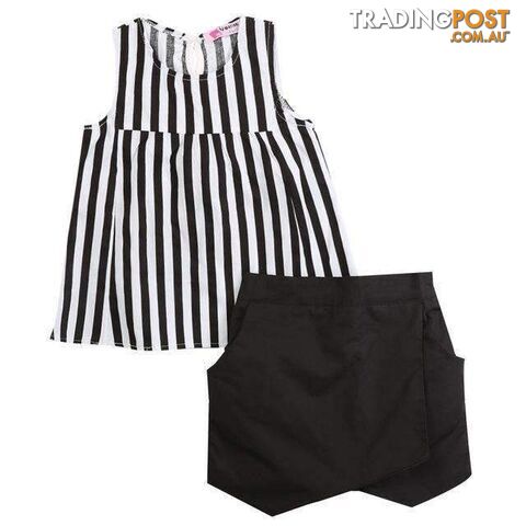Stripe Girls Set