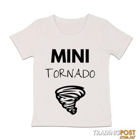 Mini Tornado Tee | White or Black