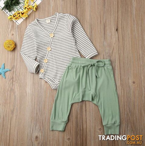 Striped Green Set