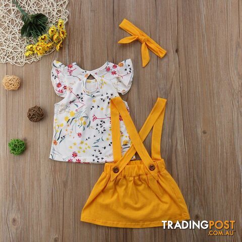 Yellow Overall Dress - photo 4 of 6