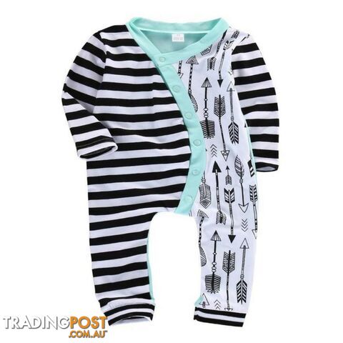 Stripey Arrow Jumpsuit