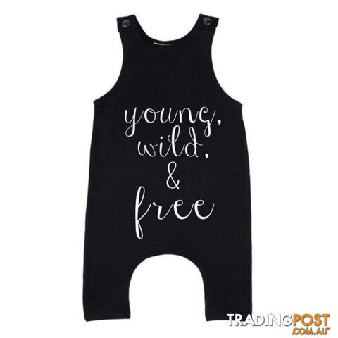 Young Wild & Free Slouch Rompers