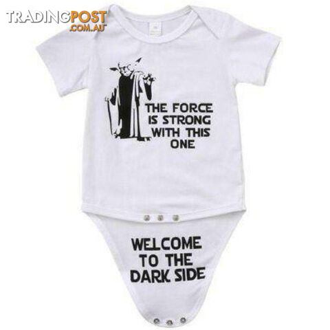 THE FORCE IS STRONG Romper