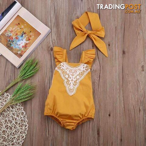 Romper & Headband Sets