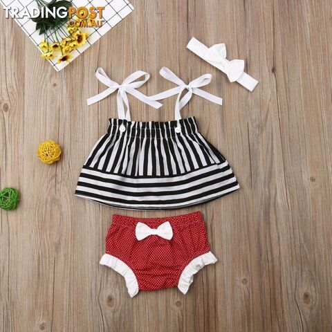 Red Stripe Set