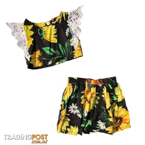 Sunflowers Skirt Set