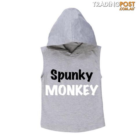 Spunky Monkey Sleeveless Hoodie