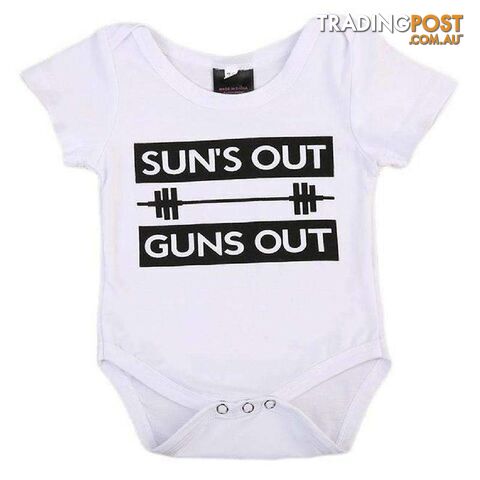 SUNS OUT GUNS OUT Romper