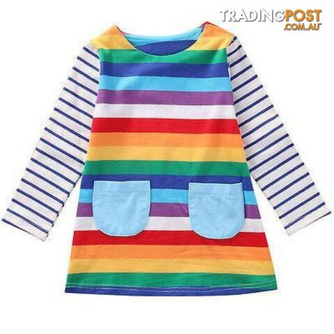 Rainbow Girls Dress