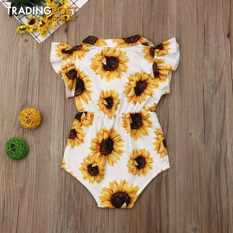 Yellow Sunflower Romper - photo 2 of 4