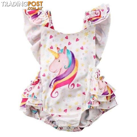 Unicorn Hearts Romper