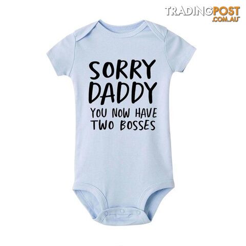 Sorry Daddy Romper