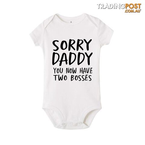 Sorry Daddy Romper