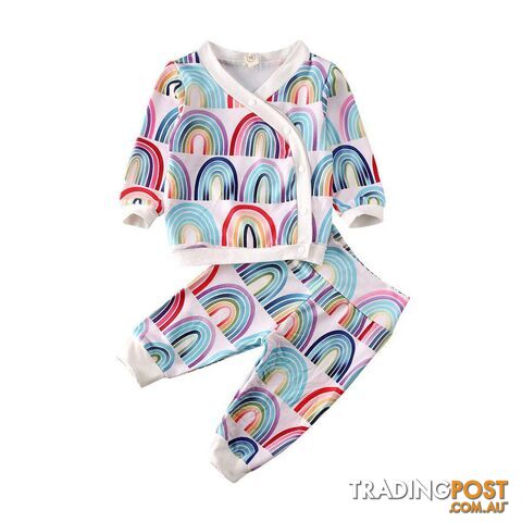 Rainbow Long Sleeve Set