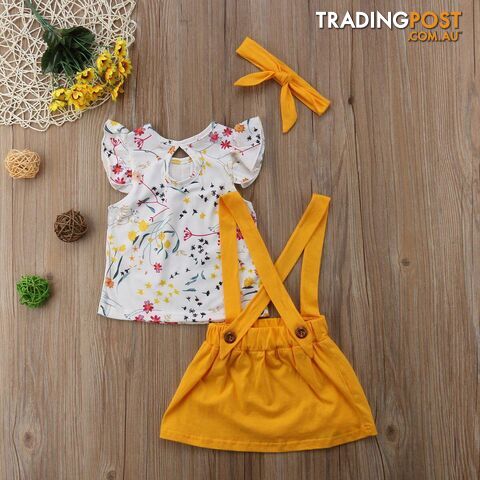 Yellow Overall Dress - photo 4 of 6