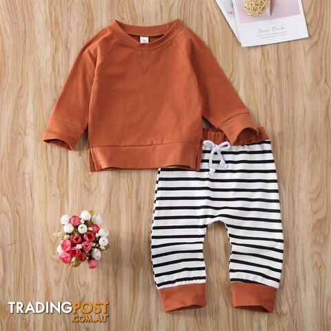 Orange Stripe Set