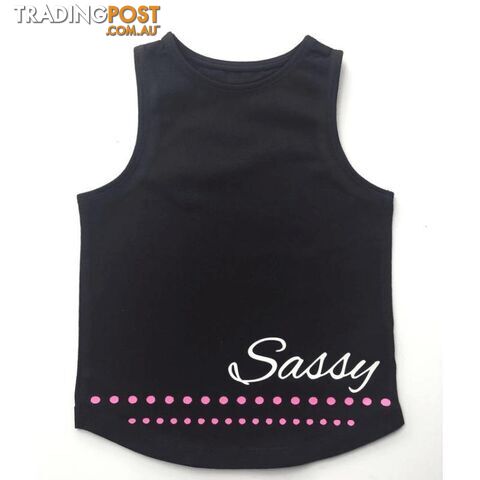 Sassy Tank | White or Black