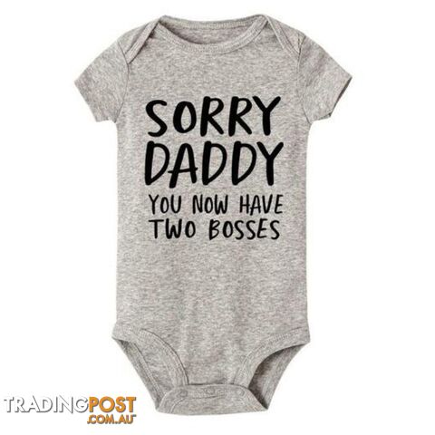 Sorry Daddy Romper