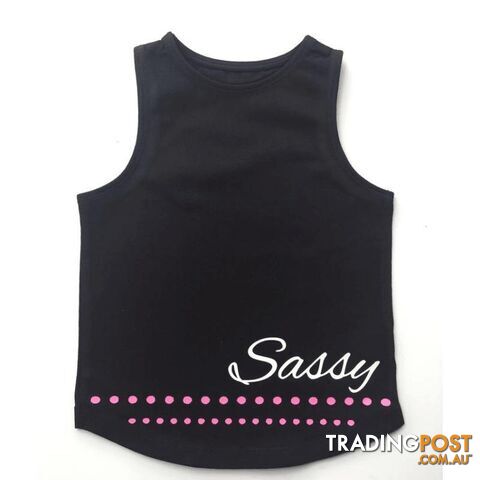 Sassy Tank | White or Black