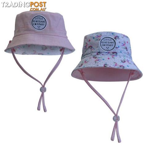 SPARKLES UNICORN REVERSIBLE BUCKET HAT