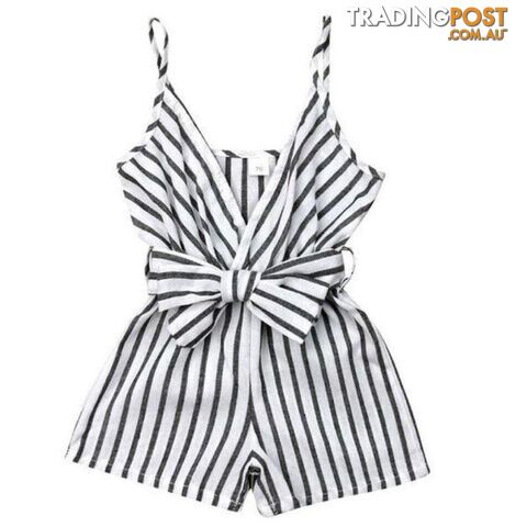 Striped Playsuit