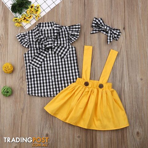 Yellow Plaid Set - photo 2 of 5