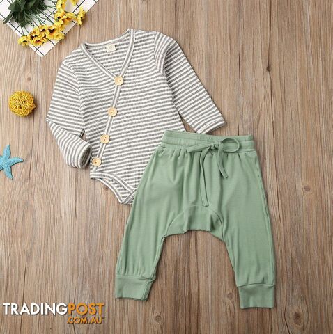 Striped Green Set