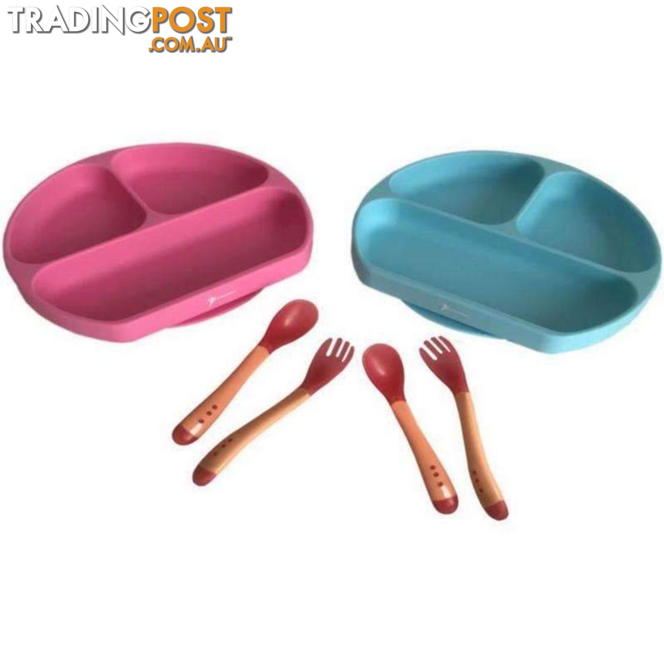 Silicone Suction Plate Set