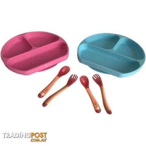 Silicone Suction Plate Set