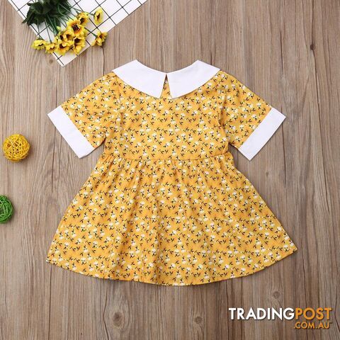 Yellow Flower Dress