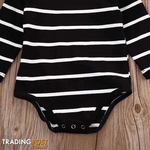 Striped Ruffles Romper - photo 5 of 7