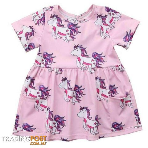 Prancing Unicorns Dress