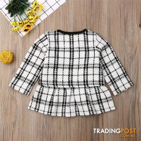 Plaid Skirt Set