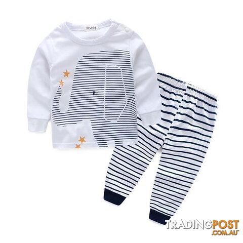 Striped Elephant Set