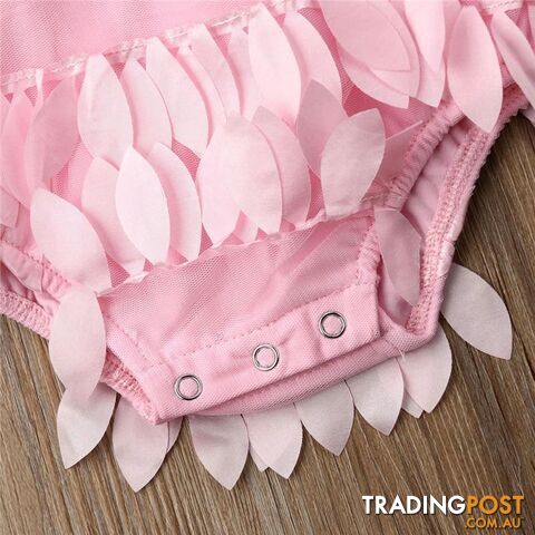 Pink Ruffle Romper - photo 5 of 7