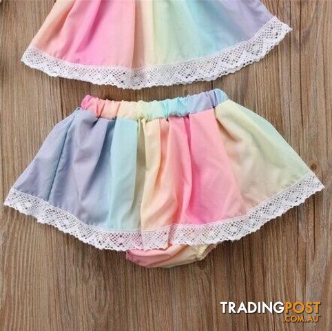 Rainbow Tie Up Set