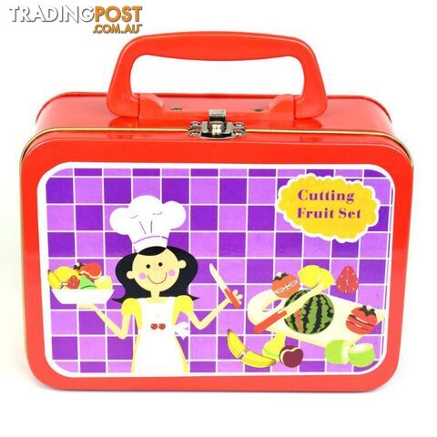 WOODEN FRUIT SET IN CARRY CASE - photo 2 of 3