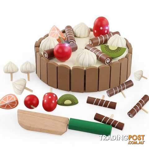 Wooden Toy Cake