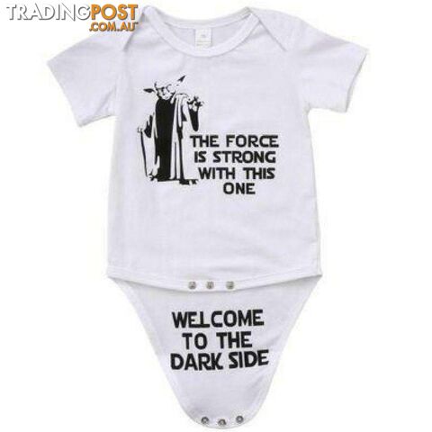 THE FORCE IS STRONG Romper