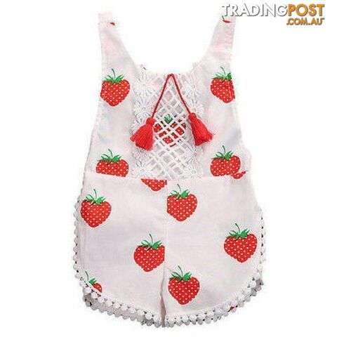 Strawberry Playsuit