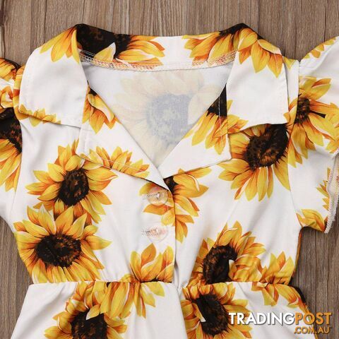 Yellow Sunflower Romper - photo 3 of 4