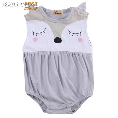 Sleepy Fox Romper