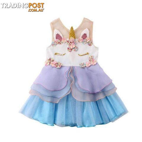 Unicorn Ruffle Tutu