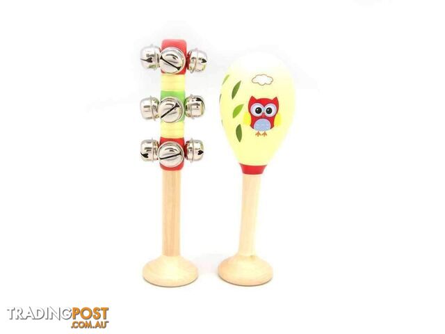 Owl Maraca Set