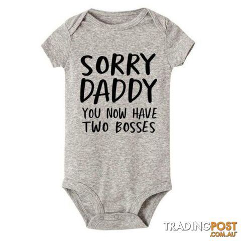 Sorry Daddy Romper