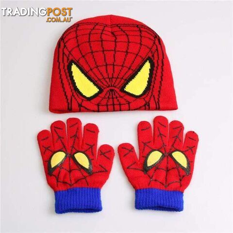 Spider Hero Beanie & Gloves